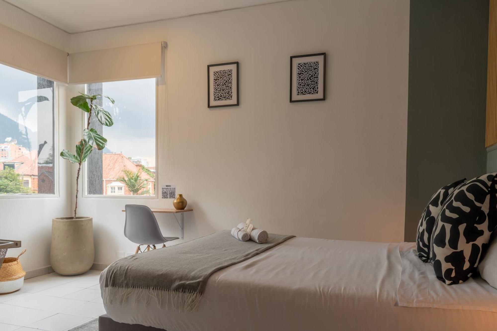 Nomadia Hostel Boutique Bogotá Exteriör bild